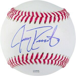 Jerry Dipoto Signed Baseball Proof Seattle Mariners Rockies Mets Autograph COA